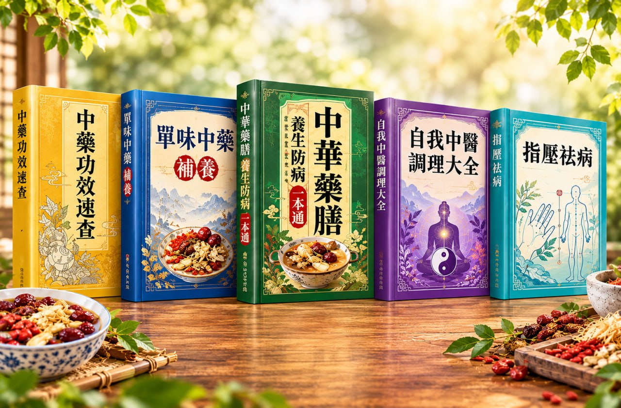 五本養生主題書籍